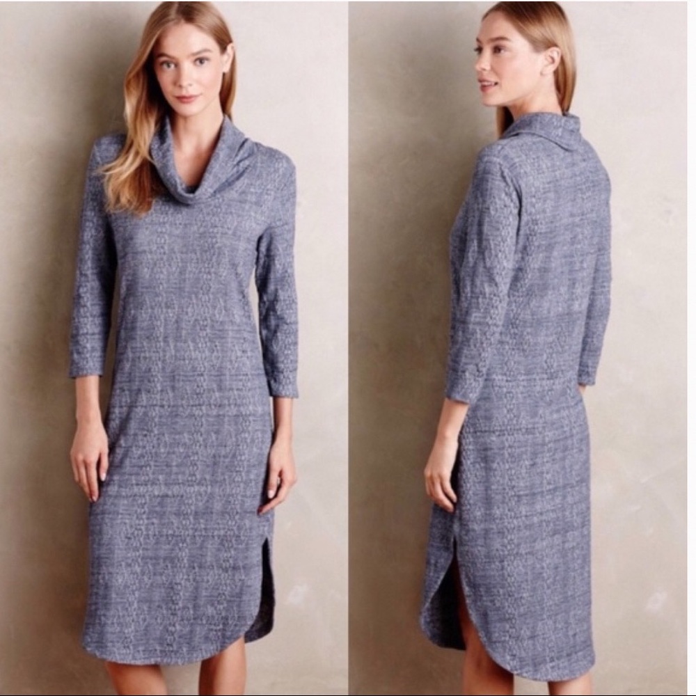 Anthropologie Saturday Sunday cowl neck dress, S.